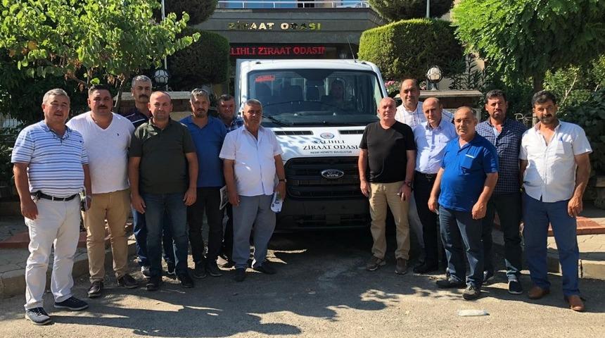 Salihli Ziraat Odası, ila&ccedil;lama i&ccedil;in yeni ara&ccedil; aldı