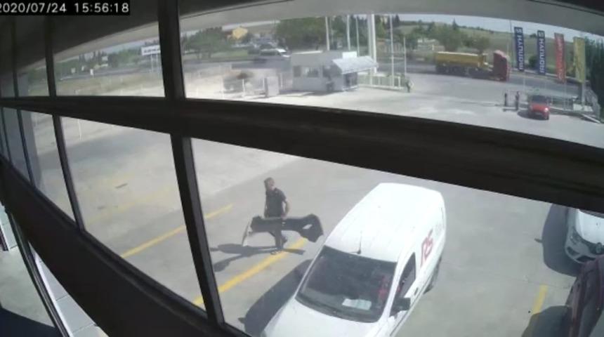 Ölümden kıl payı kurtuldu