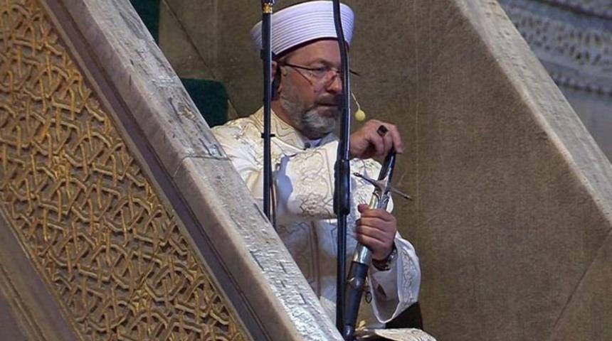 Diyanet İşleri Başkanı Ali Erbaş'tan 'kılı&ccedil;lı hutbe' a&ccedil;ıklaması