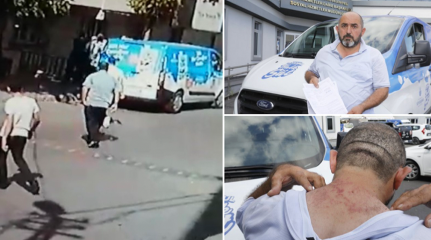 İstanbul'da 'Halk Süt' dağıtımı yapan İBB ekibine saldırı
