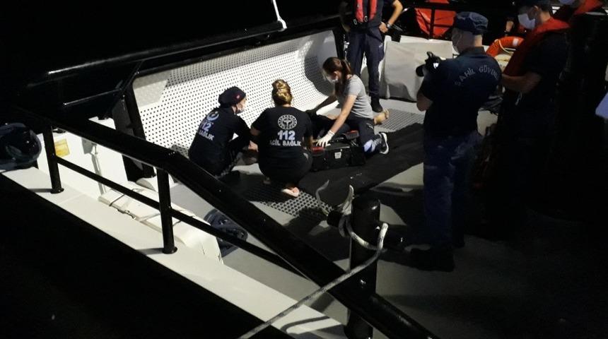 Edremit K&ouml;rfezinde tekne battı: 1 &ouml;l&uuml;, 2 yaralı