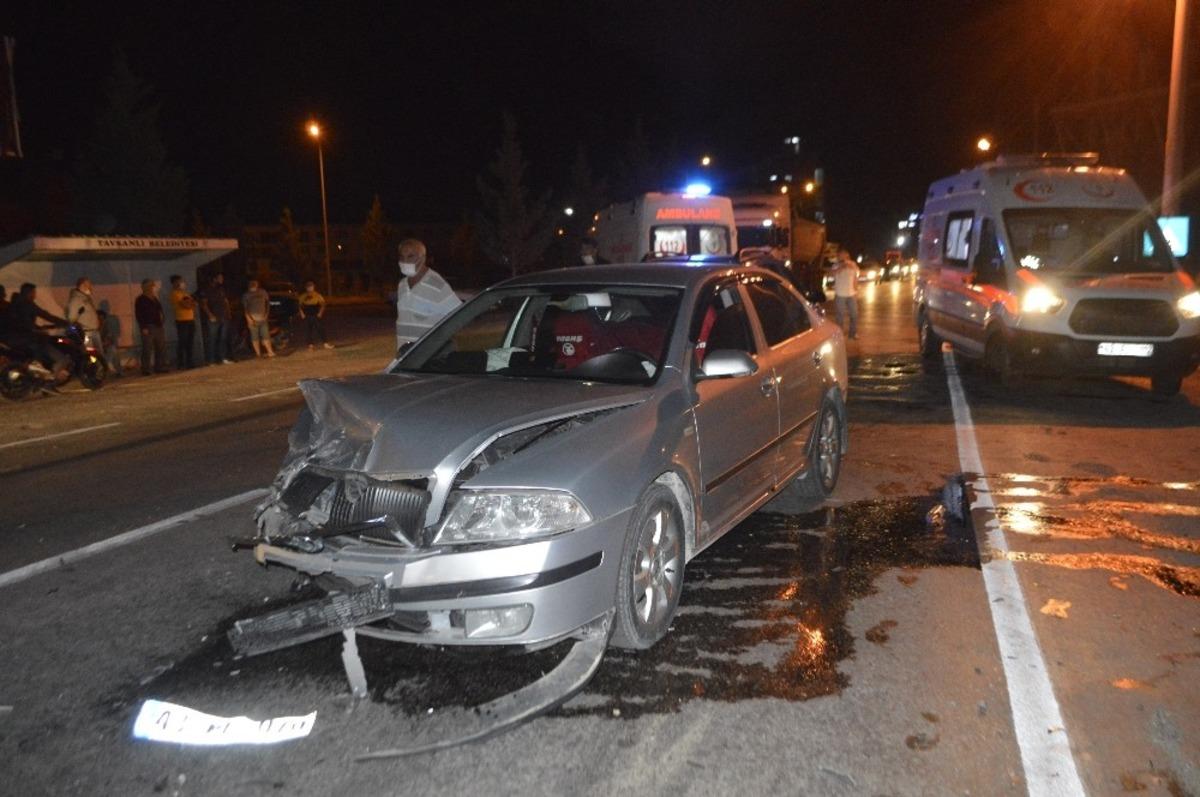 Tavşanlı&rsquo;da trafik kazası: 5 yaralı