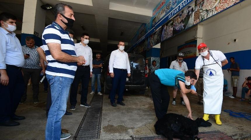 Kurban kesim yerleri personel eğtimleri tamamlandı