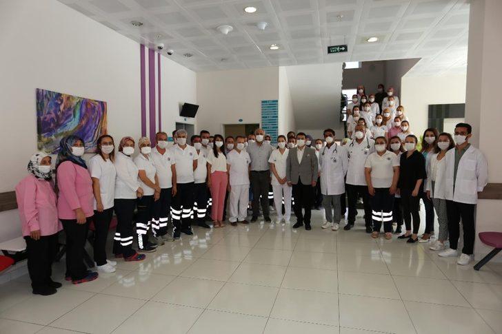 Belediye Tıp Merkezi’nin ruhsatı hekimlere teslim edildi G3