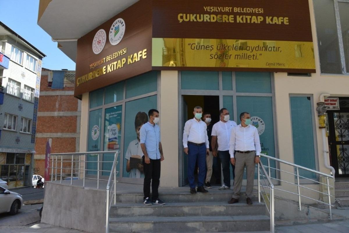 Yeşilyurt Belediyesi &Ccedil;ukurdere Kitap Kafe tamamlandı