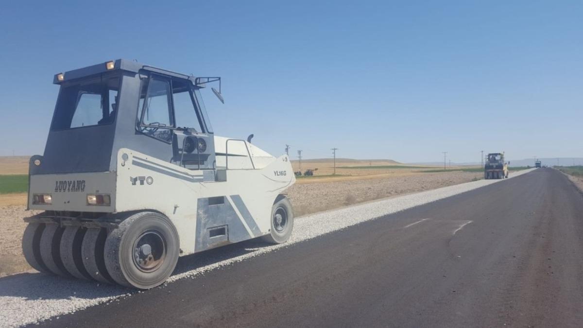 Aksaray&rsquo;da Armutlu-İncesu yolu asfalt &ccedil;alışmaları tamamlandı
