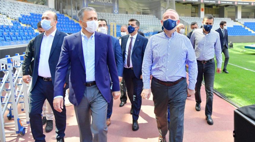 Vali Ali Yerlikaya'dan Başakşehir'e ziyaret