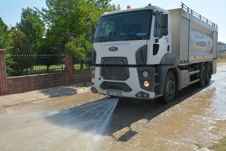 Efeler Belediyesi temizlik çalışmalarını sürdürüyor G2