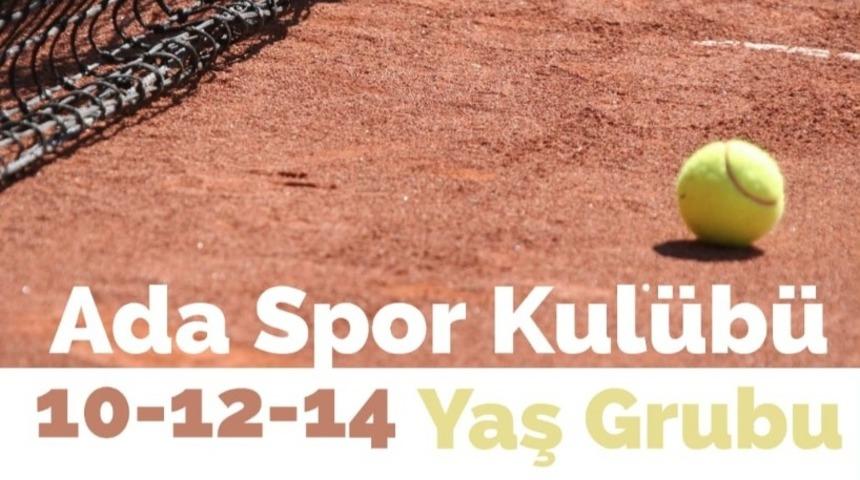 &Ccedil;aycuma Ada Spor Kompleksinde tenis turnuvası heyecanı