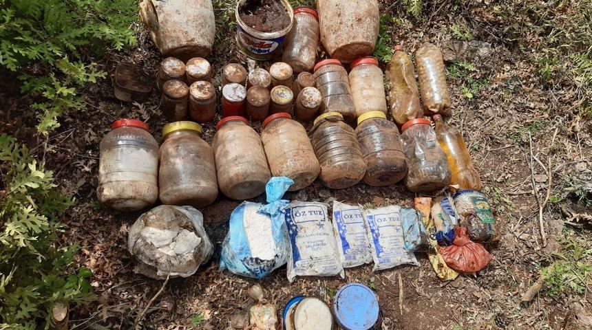 Amanos Dağı eteklerinde PKK'ya darbe! Hepsi ele ge&ccedil;irildi