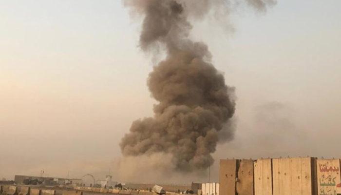 Bağdat'ta askeri üste patlama! Tüm yollar kapatıldı