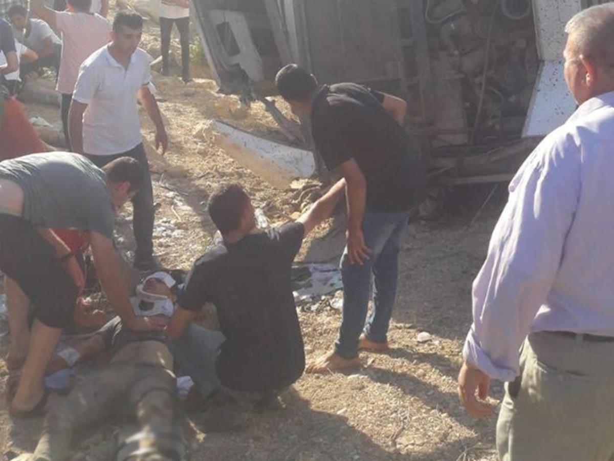 Mersin'de askerleri taşıyan otob&uuml;s kaza yaptı! Şehit ve yaralılar var