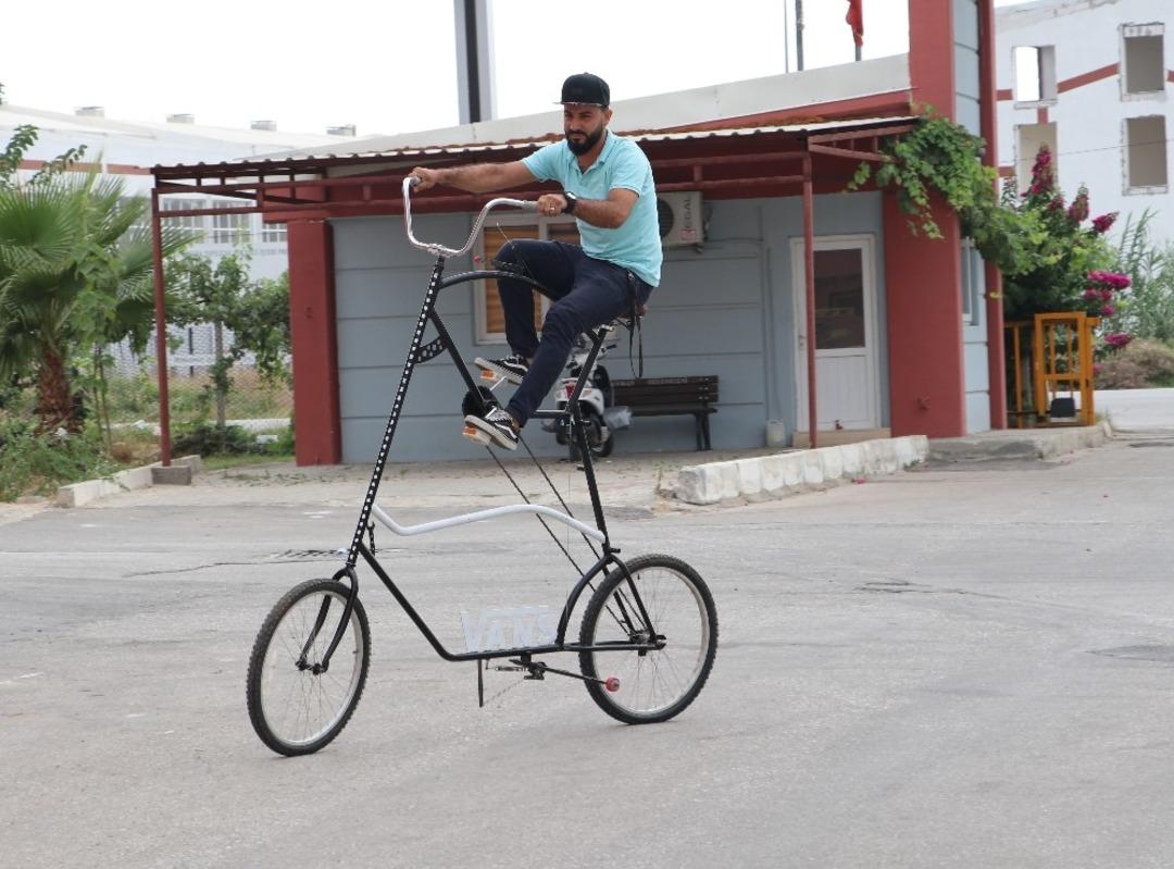 Pandemi bunu da yaptırdı! İşte koronavir&uuml;s bisikleti