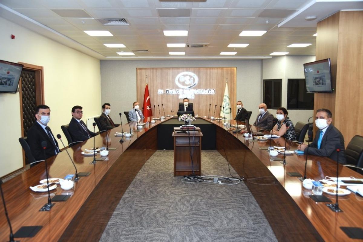 Vali Aksoy&rsquo;dan DSİ 21. B&ouml;lge M&uuml;d&uuml;rl&uuml;ğ&uuml;&rsquo;ne ziyaret