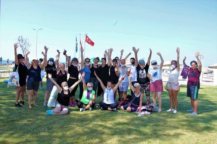 Doğanın kalbinde pilates etkinliği G3