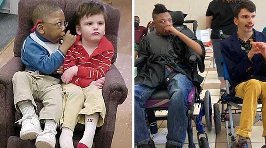 Yaşama şansları %2 olan arkadaşlar 15 yıl sonra aynı kareyi tekrar canlandırdı