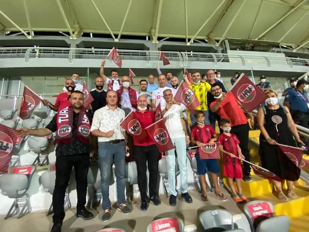 Başkan Erg&uuml;n de Turgutluspor&rsquo;un şampiyonluk sevincine ortak oldu