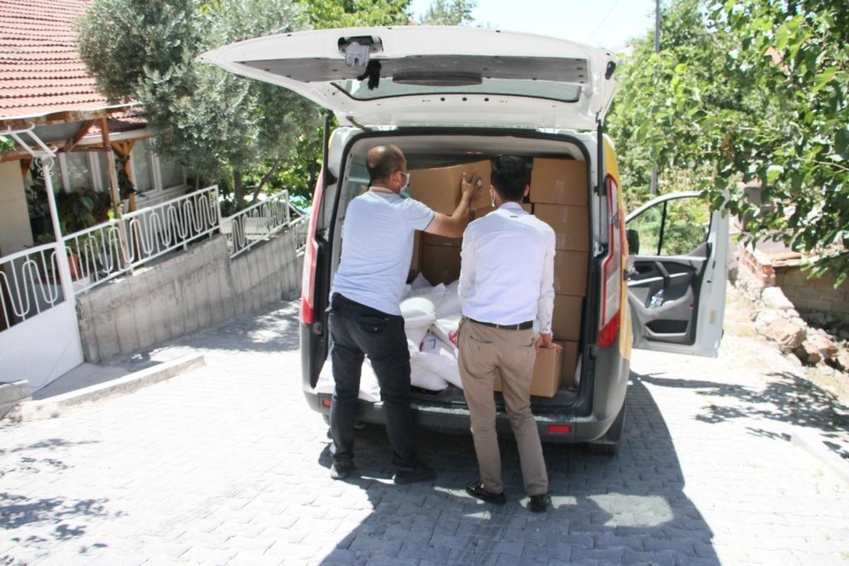 Beypazarı Belediyesi ihtiya&ccedil; sahiplerinin yanında