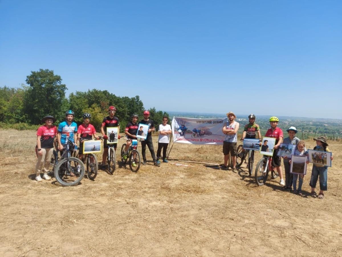 Kazada &ouml;len Nuri Beyazpınar&rsquo;ın anısına bisikletliler kampı