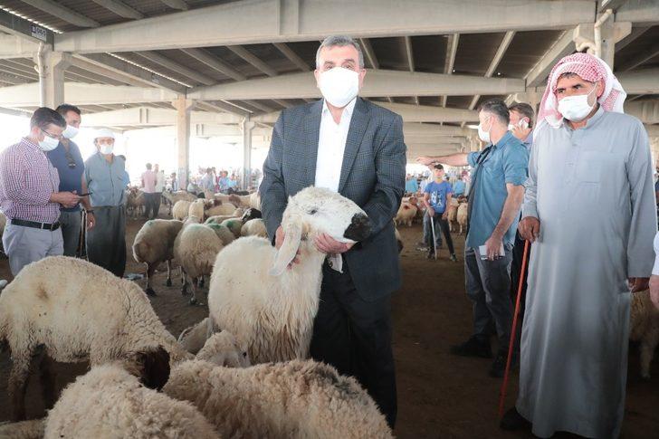 Başkan Beyazgül hayvan borsası esnafını ziyaret etti G1