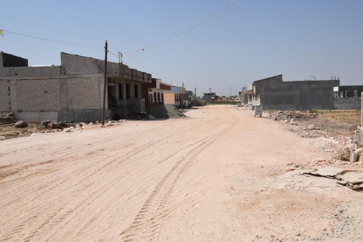 Viranşehir&rsquo;de stabilize yol &ccedil;alışması