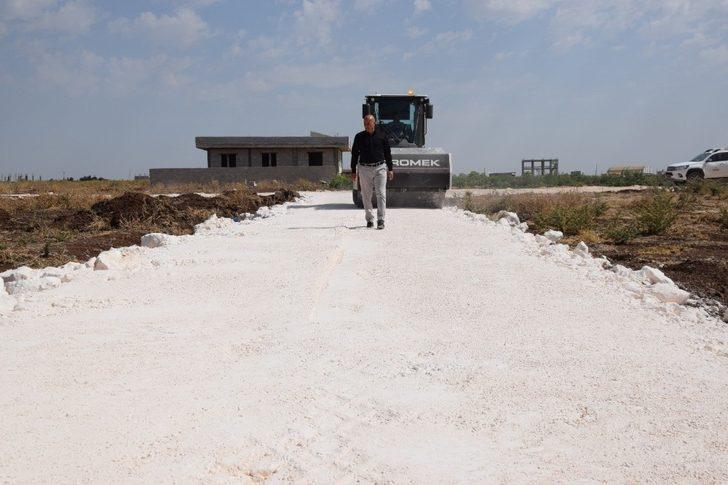 Viranşehir’de stabilize yol çalışması G4