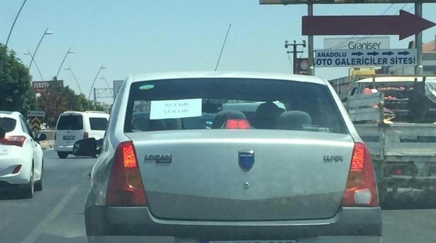 S&uuml;r&uuml;c&uuml;lerin dikkatini &ccedil;eken uyarı