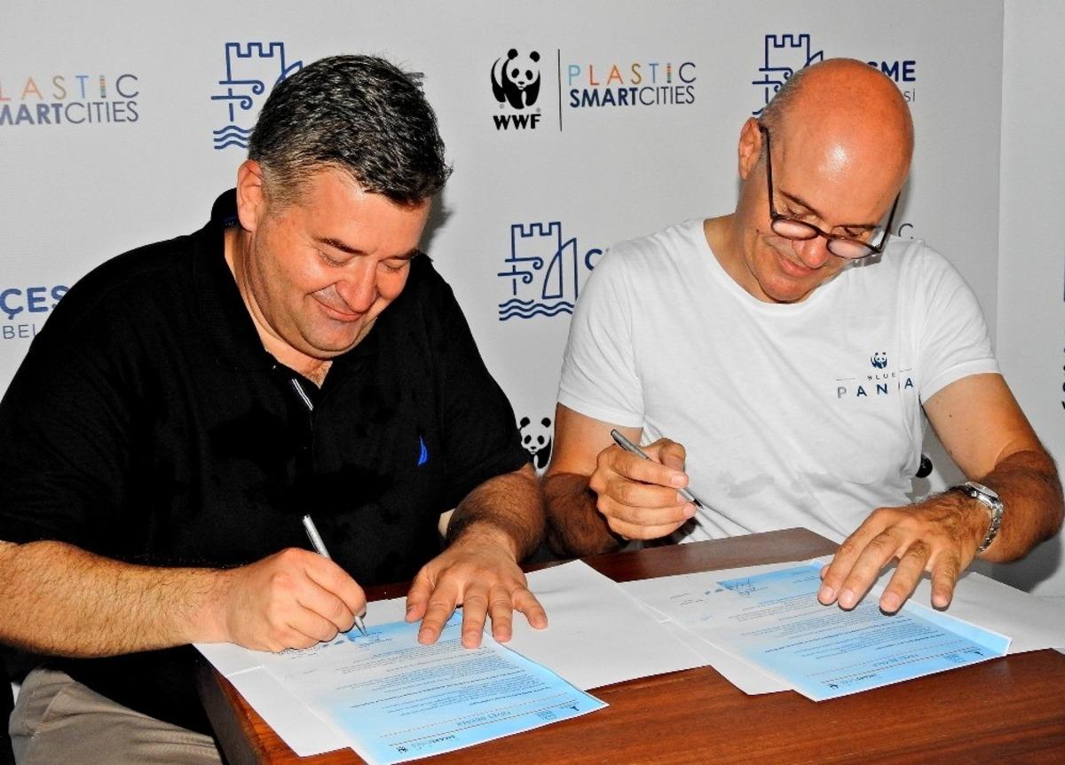 &Ccedil;eşme, &rsquo;Plastik Atıksız Şehirler Ağı&rsquo;na pilot il&ccedil;e olarak katıldı