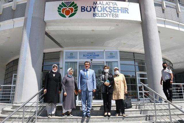 Erenler’den, Malatya Büyükşehir’e ziyaret