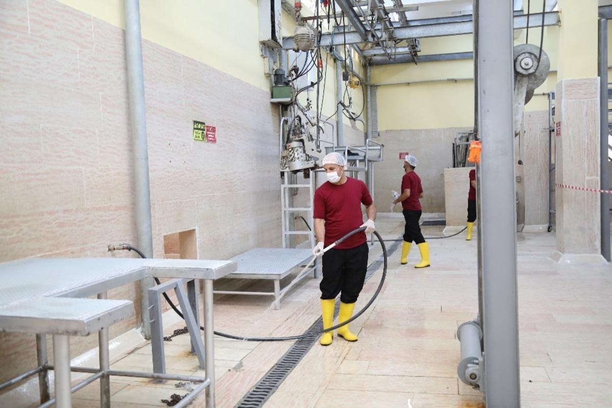 B&uuml;y&uuml;kşehir kesimhanesi bayram i&ccedil;in hazır