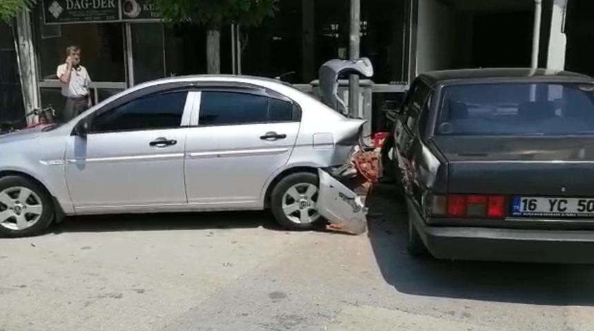 İneg&ouml;l&rsquo;de kaza 1 yaralı