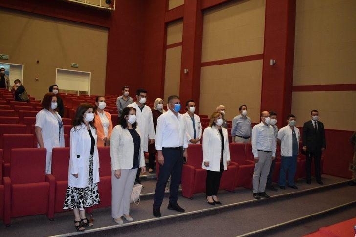 Rektör Karabulut, Eğitim ve Araştırma Hastanesini ziyaret etti G2