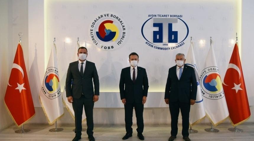 Vali Aksoy’dan ATB’ye ziyaret