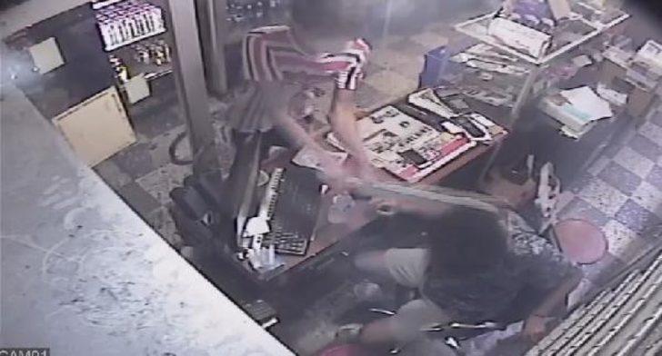 Dehşet anları! Çivili kalasla defalarca vurdu G1