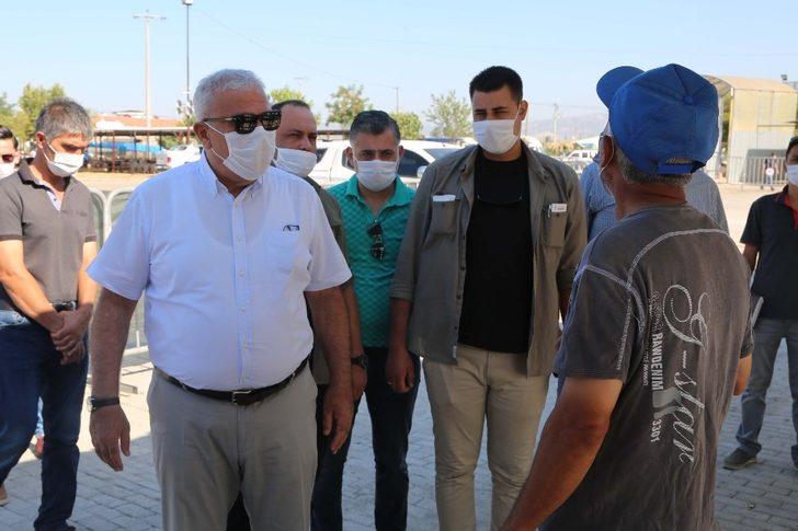 Başkan Atay, hayvan pazarlarını denetledi G4