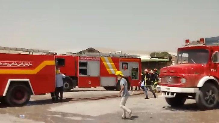 Park halindeki araçlar böyle yandı G5