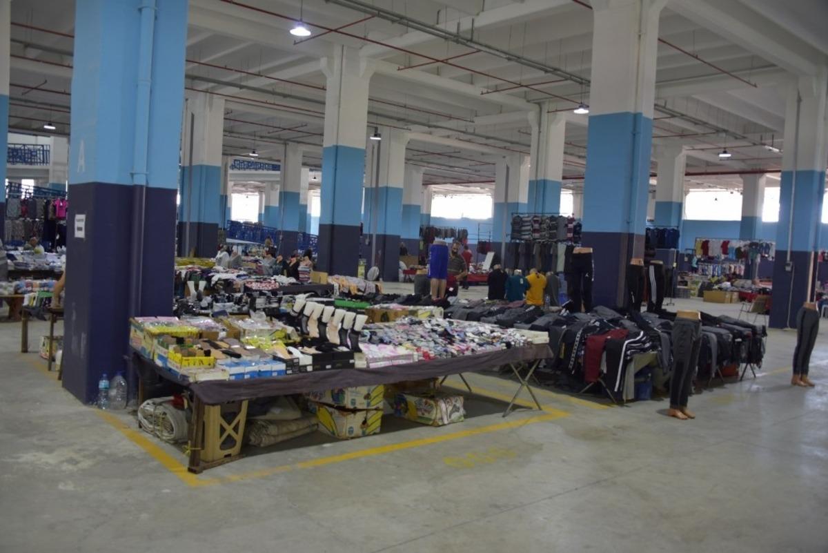 Yunus Emre Millet &Ccedil;arşısı&rsquo;nda tuhafiye tezgahları da kuruldu