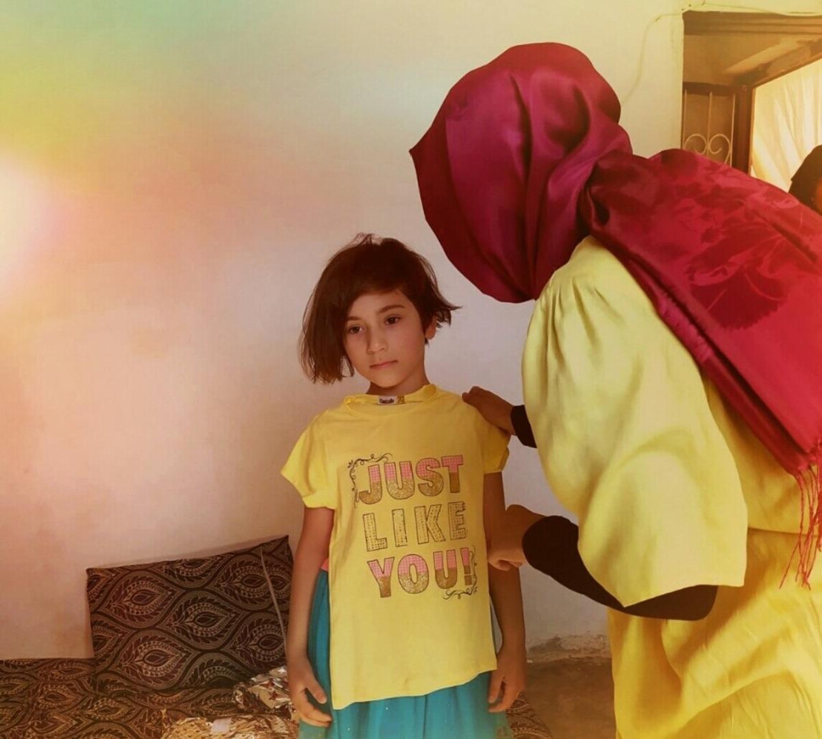 Yetim ve &ouml;ks&uuml;z &ccedil;ocuklara bayramlık