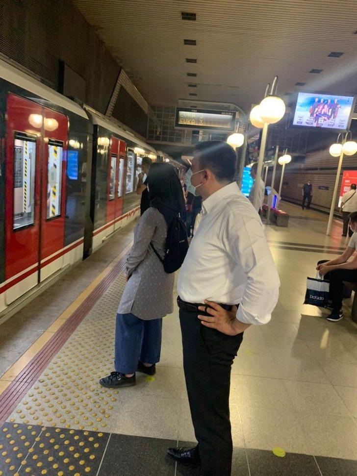 AK Parti Milletvekili Dağ’ın metrodaki fotoğrafları sosyal medyada olay oldu G2