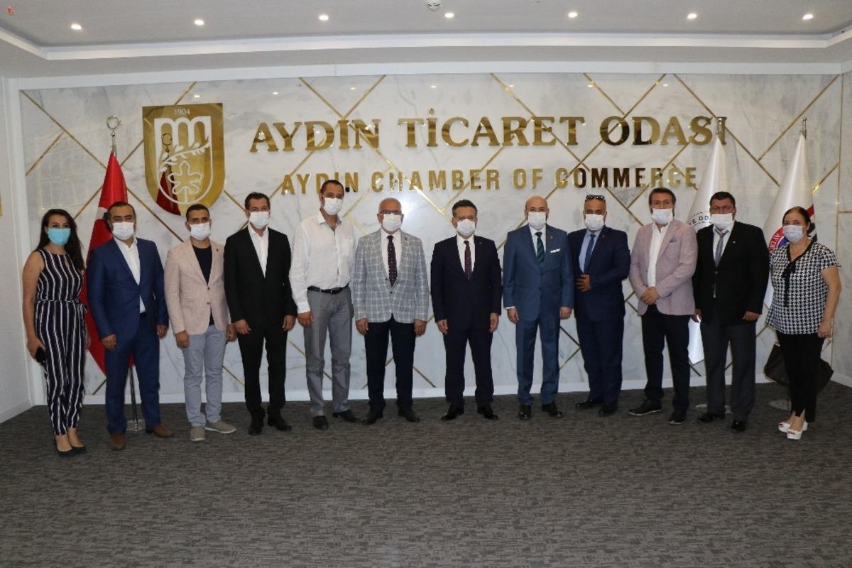 Vali Aksoy&rsquo;dan AYTO&rsquo;ya iadeyi ziyaret