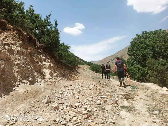 Çatak’ta korkutan yangın