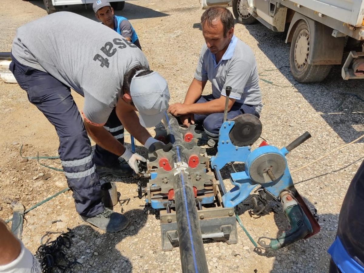 ASAT&rsquo;ın tamir ve kanalizasyon hattı &ccedil;alışmaları