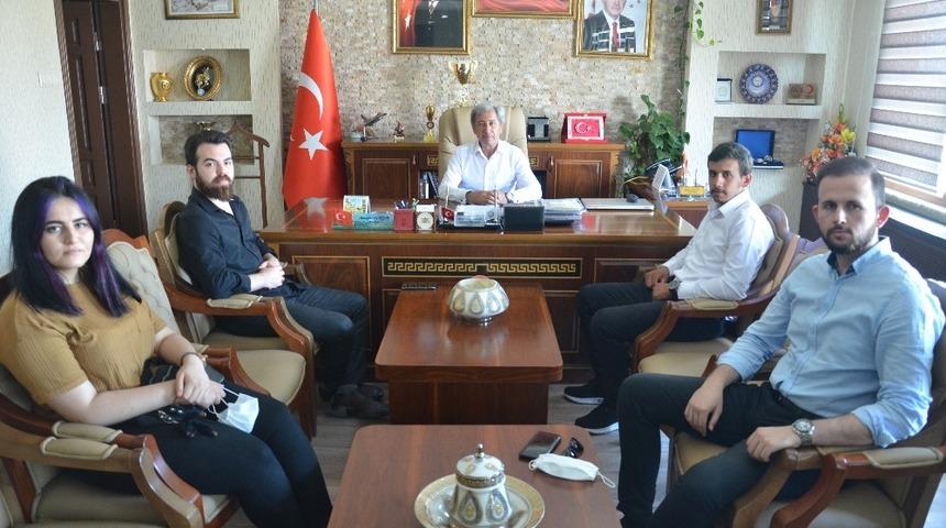 Ak Parti&rsquo;den Başkan Durgut&rsquo;a ziyaret etti