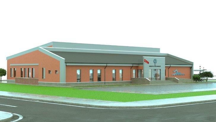 Turhal’a ilki yapılacak olan yarı olimpik kapalı yüzme havuzu projesi imzalandı G3