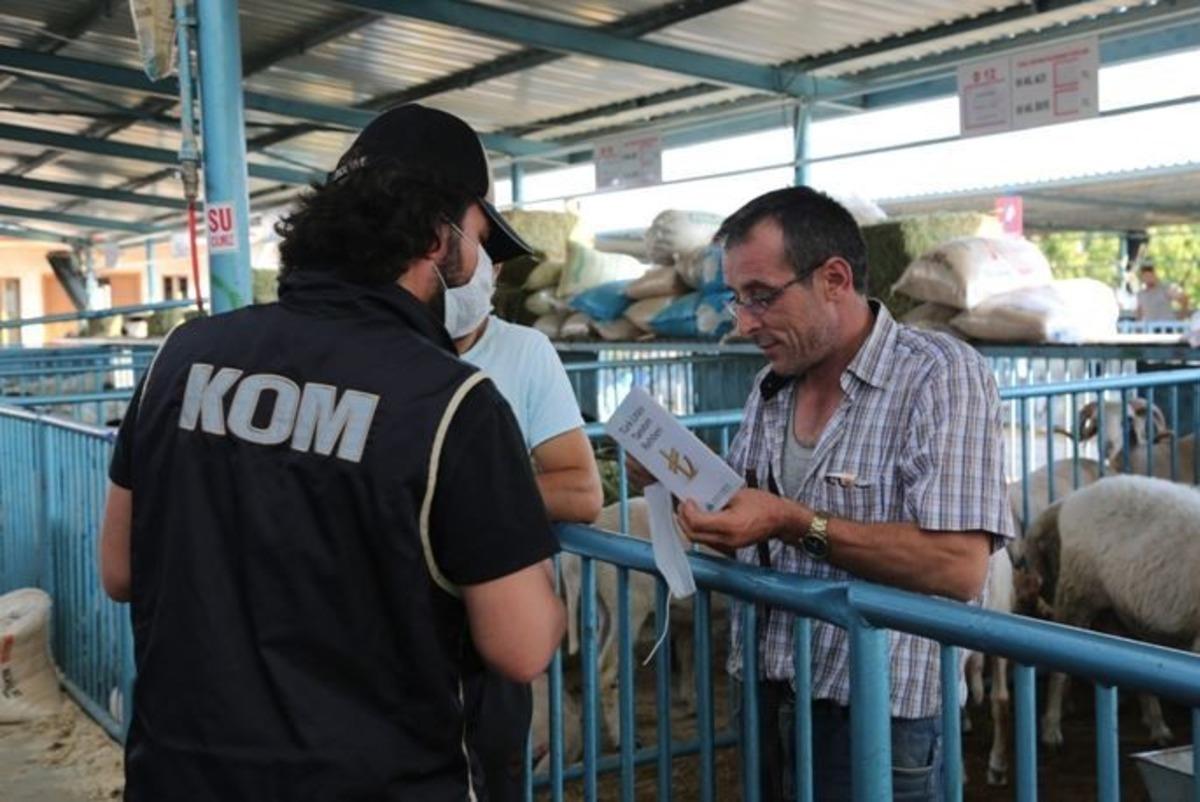 Polis ekipleri, dolandırıcılara karşı hayvan pazarında bilgilendirme yapacak