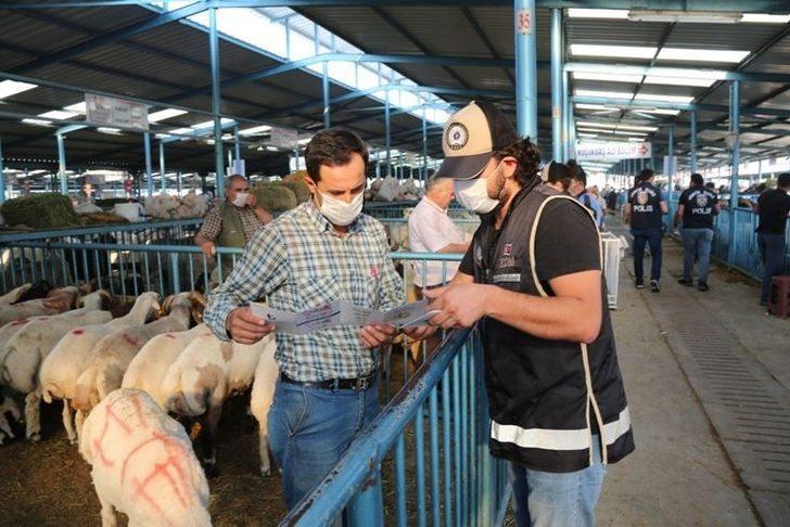 Polis ekipleri, dolandırıcılara karşı hayvan pazarında bilgilendirme yapacak G2