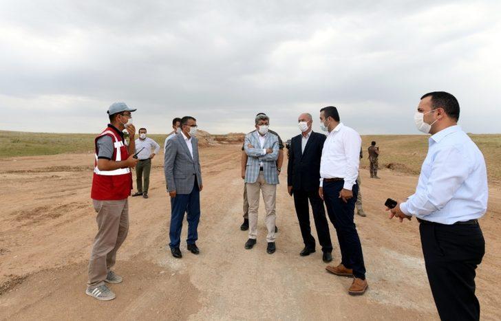 Vali Bilmez, OSB’de kurulacak tekstilkent alanında incelemelerde bulundu G2