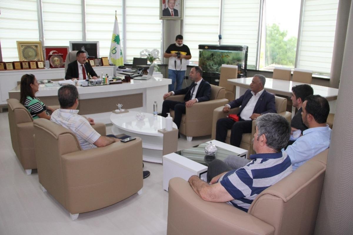 MHP&rsquo;den Bağlar Belediyesi&rsquo;ne destek ziyareti