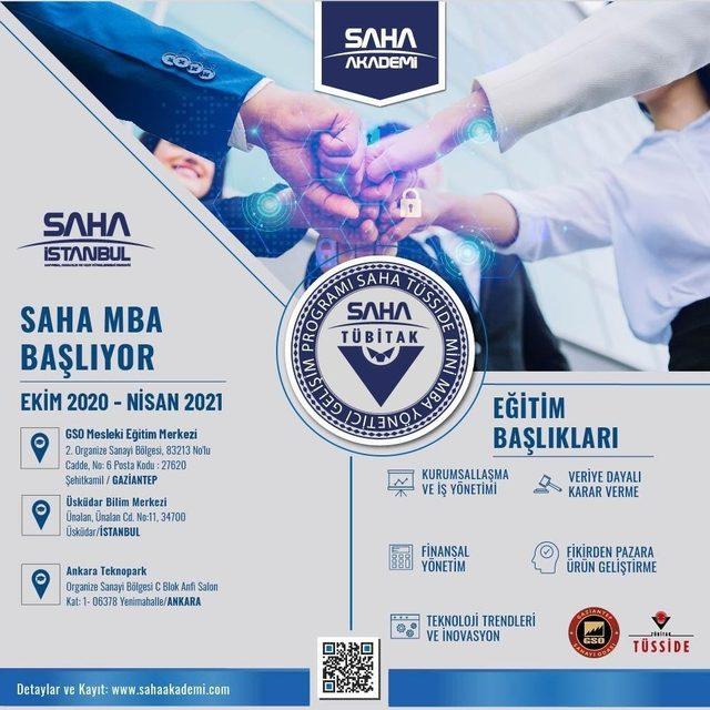 GSO ve saha İstanbul işbirliğinde geleceğin patron ve yöneticilerine saha MBA programı