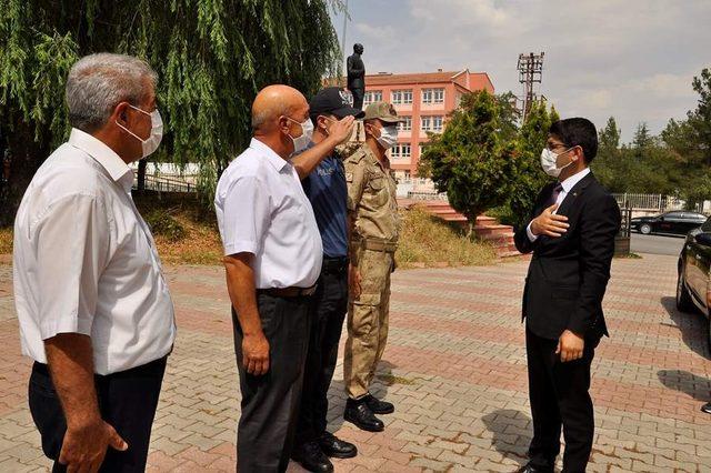 Arguvan Kaymakamlığı’na atanan Dolaş göreve başladı